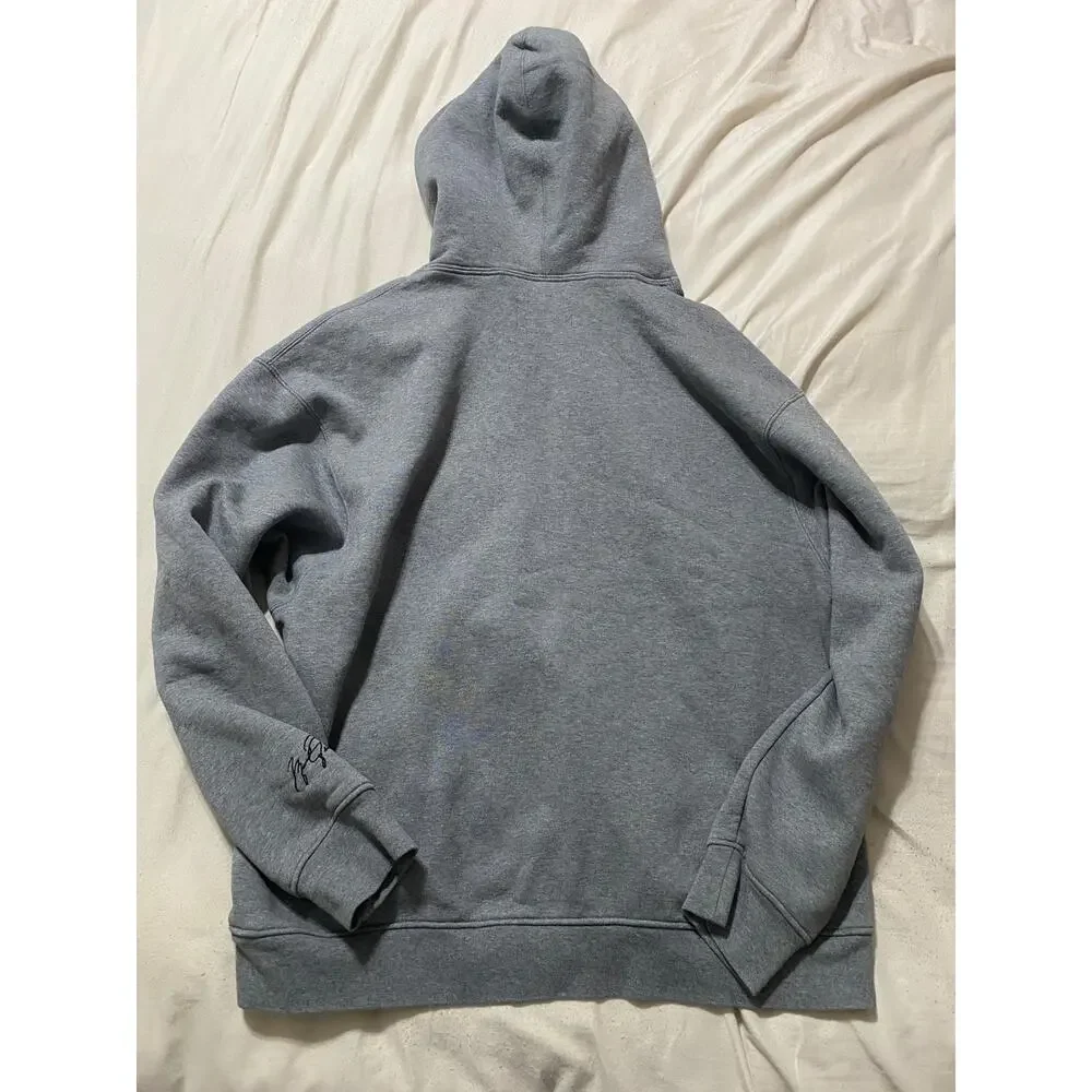 Nike Air Jordan Essentials Mens XL Gray Fleece Hoodie DA9818 091 Pre Owned